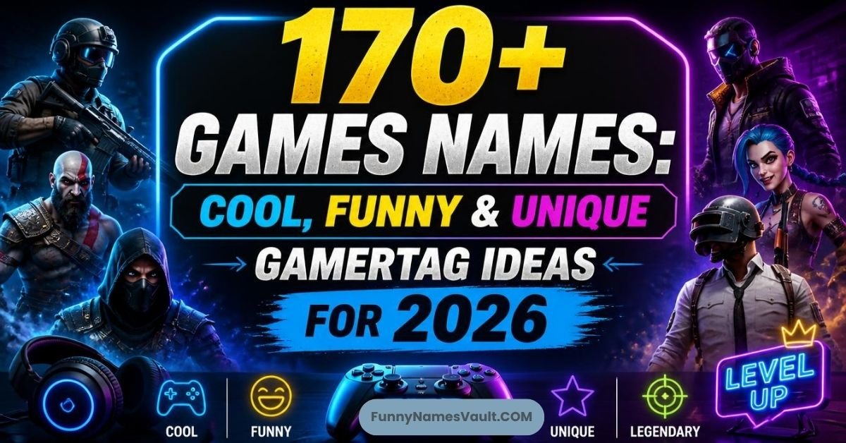 Games Names