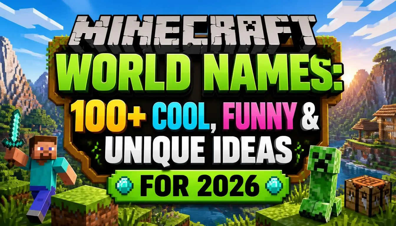 Minecraft World Names