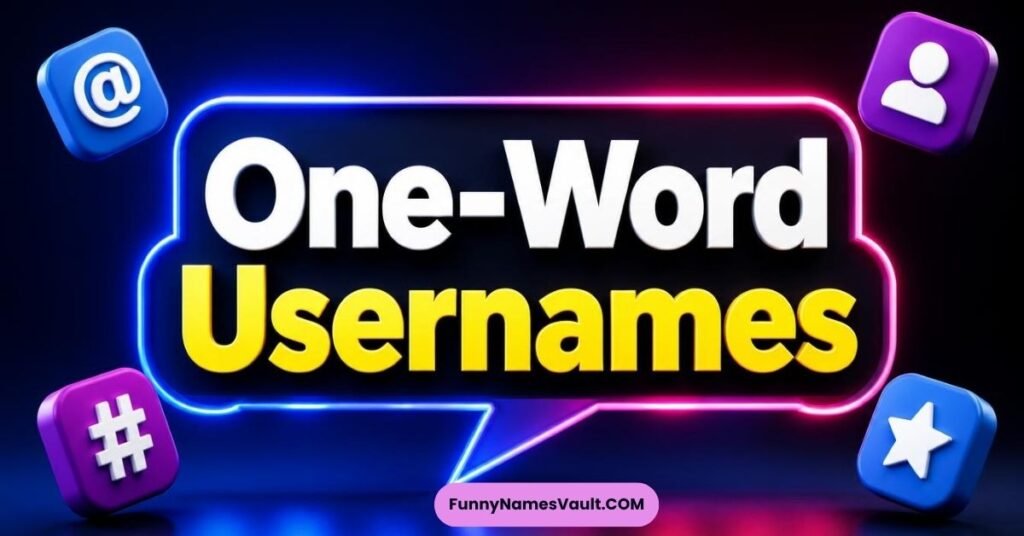 One-Word Usernames
