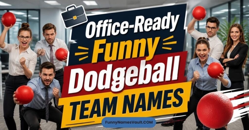 💼 Office-Ready Funny Dodgeball Team Names