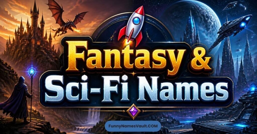 🚀 Fantasy & Sci-Fi Names