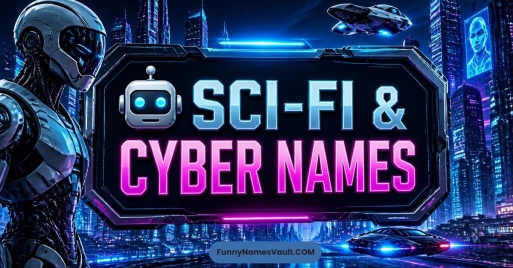 🤖 Sci-Fi & Cyber Names