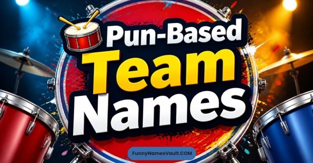 🥁 Pun-Based Team Names